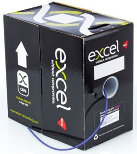 Excel Cat6 Cable U/UTP Dca LS0H 305m Box