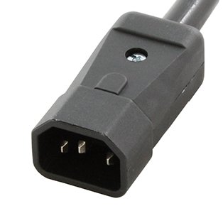 IEC C14 Male Rewirable Connector