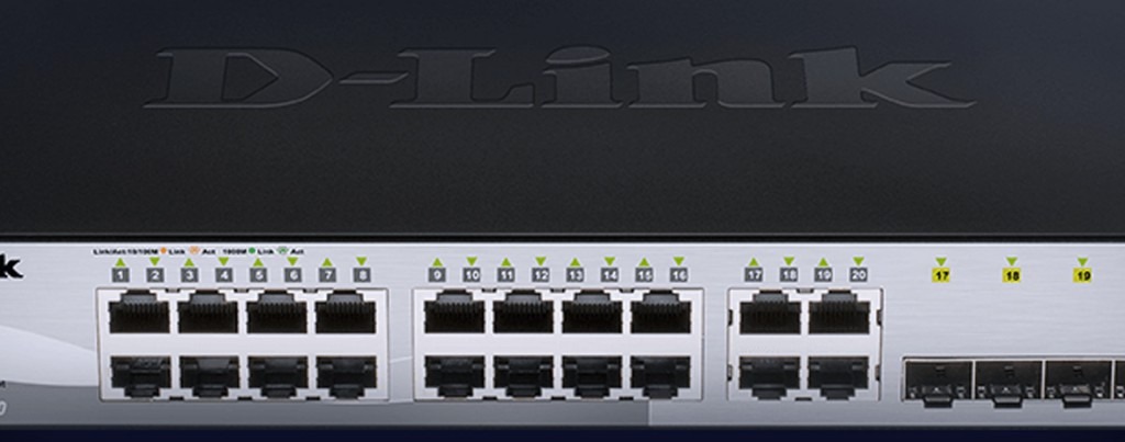 Ports on a D-Link Switch
