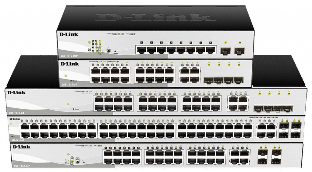 D-Link DGS-1210 series switches
