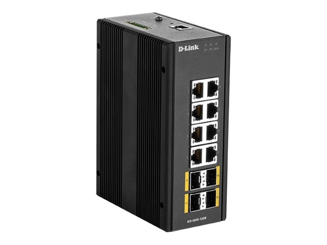 D-Link DIS-300G-12SW Managed Industrial Switch