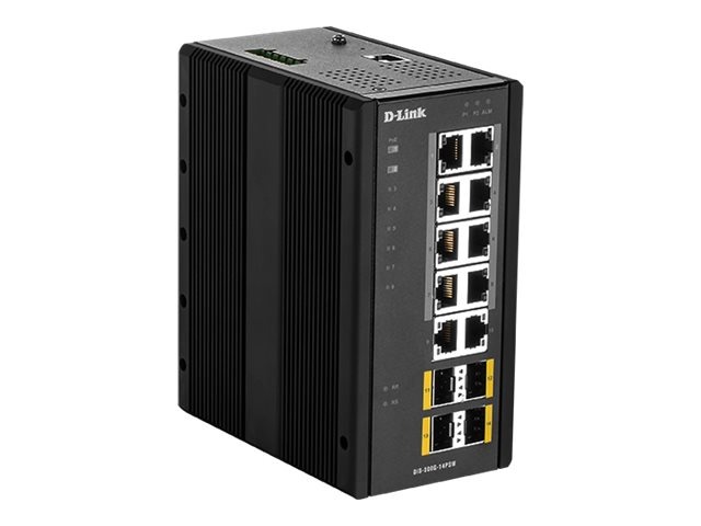 D-Link DIS-300G-14PSW Managed Industrial Switch