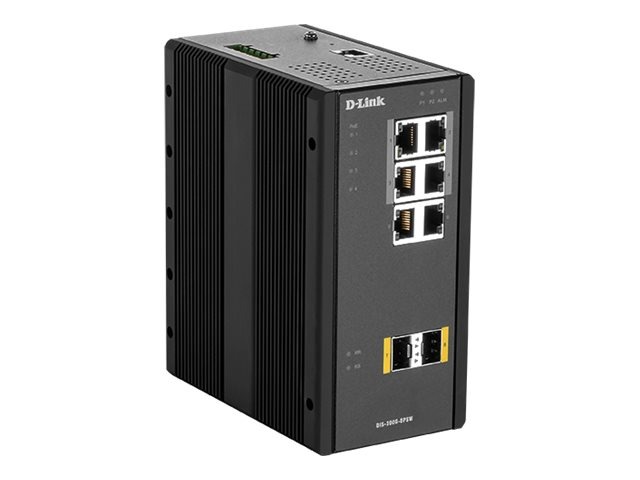 D-Link DIS-300G-8PSW Managed Industrial Switch
