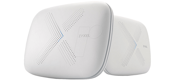 Zyxel Multy X AC3000 Tri-Band Wi-Fi System, Two Pack