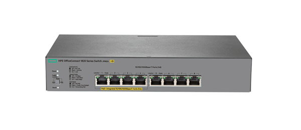 HPE J9982A OfficeConnect 1820-8G-PoE+ Switch