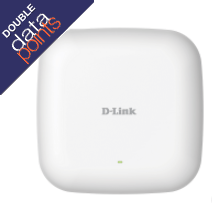 Double Data points on the D-Link DAP-X2850 Nuclias Connect AX3600 Wi-Fi 6  Access Point « Comms Express