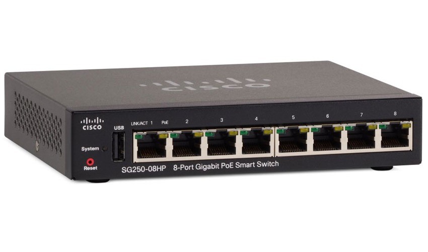Cisco 250 Series Switch SG250-08HP