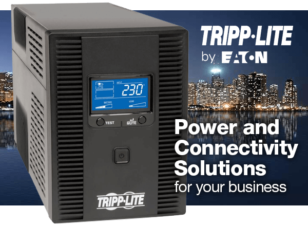 Tripp Lite - Power and Connectivity Solutions for Your Business header image