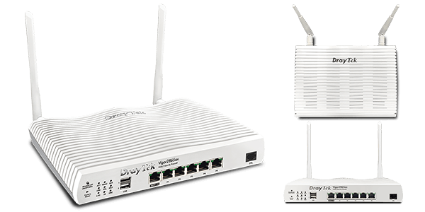 DrayTek Vigor 2865ax VDSL router with Wi-Fi 6 AX3000 wireless