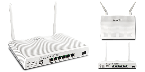 DrayTek Vigor 2866ax-k Vigor Wi-Fi 6 G.fast/DSL Ethernet Wireless Router
