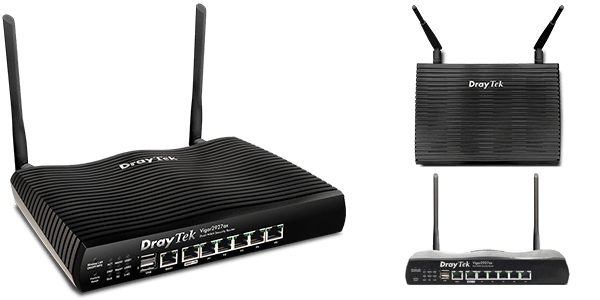 DrayTek Vigor 2927ax router with Wi-Fi 6 AX3000 wireless