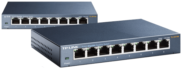 TP Link TL-SG108 8-Port Gigabit Unmanaged Network Switch