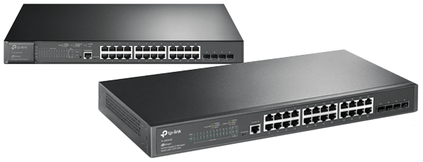 TP-Link TL-SG3428MP JetStream 28-Port Gb L2 Managed Switch
with 24-Port PoE+