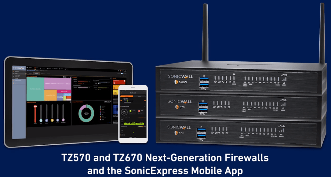 New SonicWall TZ570 And TZ670: Security For Modern SMBs And Branches' header image