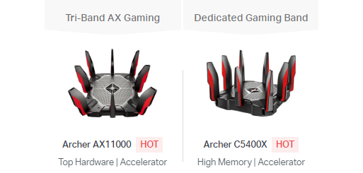 TP-Link Archer WiFi Gaming Routers
