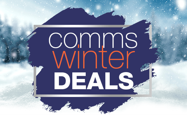 Comms Winter Deals - header image