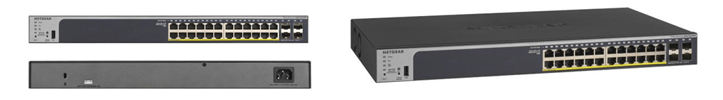 Netgear GS728TPv2 24-Port Gigabit PoE+ Smart ProSAFE Switch