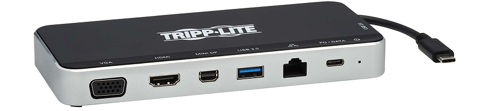 Tripp Lite U442-DOCK16-B USB Dock, Triple Display