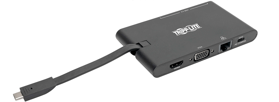 Tripp Lite U442-DOCK3-B USB-C Dock