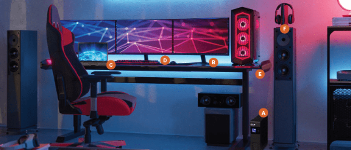 Eaton's Gaming Set up Solutions header image