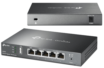 TP-Link ER605 SafeStream Gigabit Multi-WAN VPN Router product image