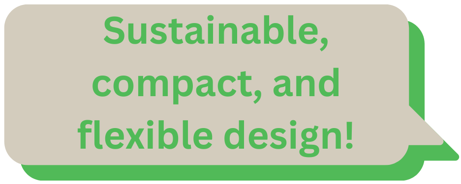 Icon APC sustainabile, compact, and flexible design