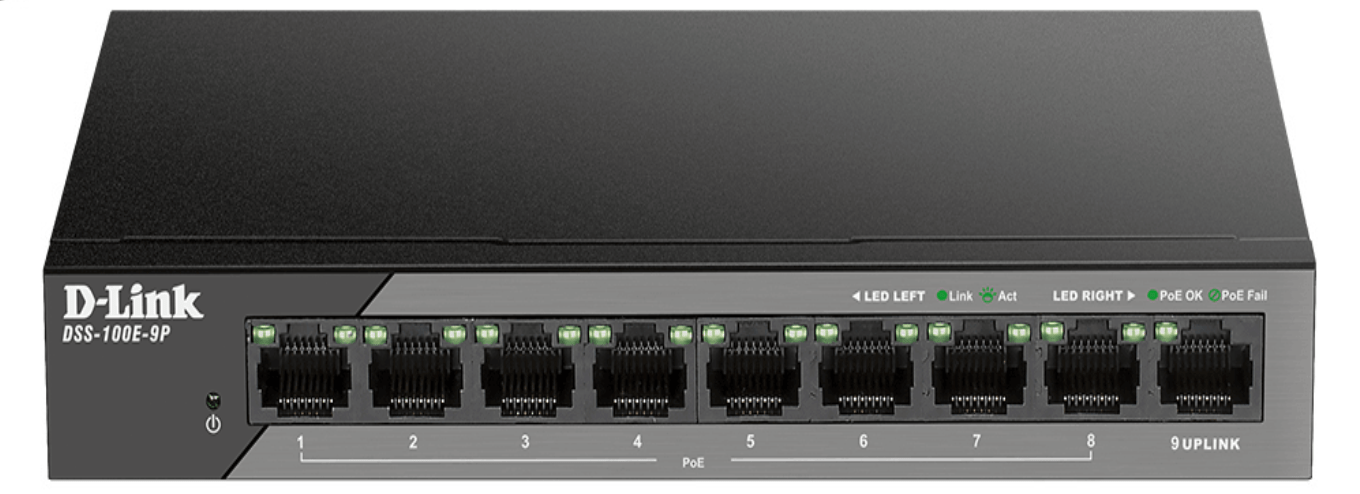 D-Link Unmanaged PoE Switches