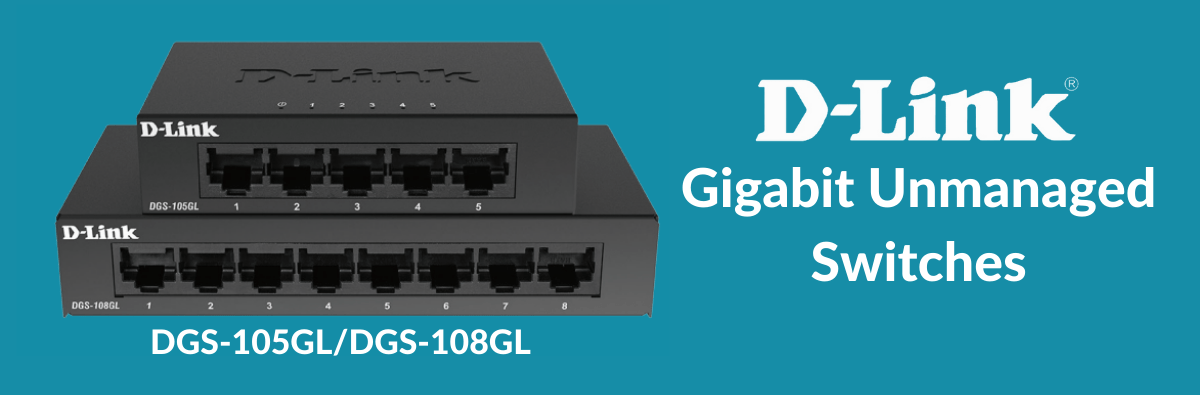 D-Link DGS-105GL & DGS-108GL header image