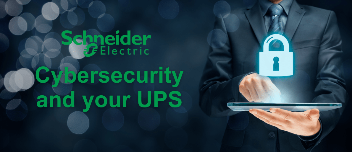APC Cybersecurity and your UPS header image