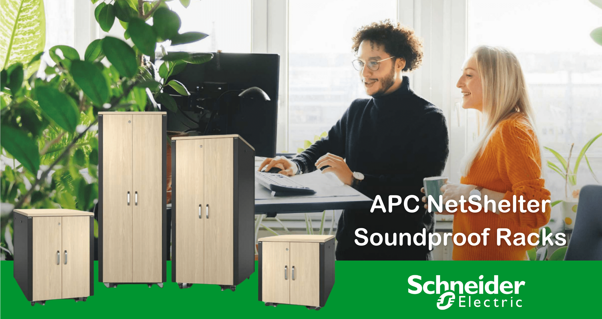 APC NetShelter Soundproof Racks header image