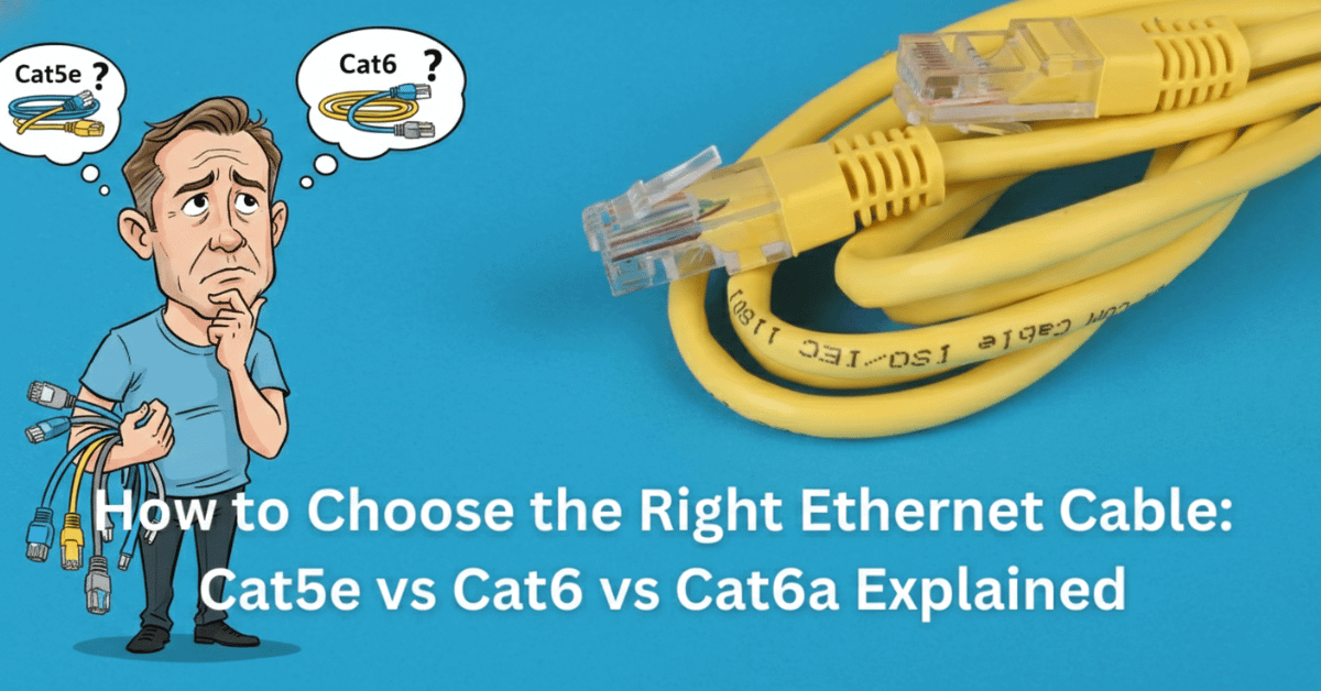 How to Choose the Right Ethernet Cable How to Choose the Right Ethernet Cable