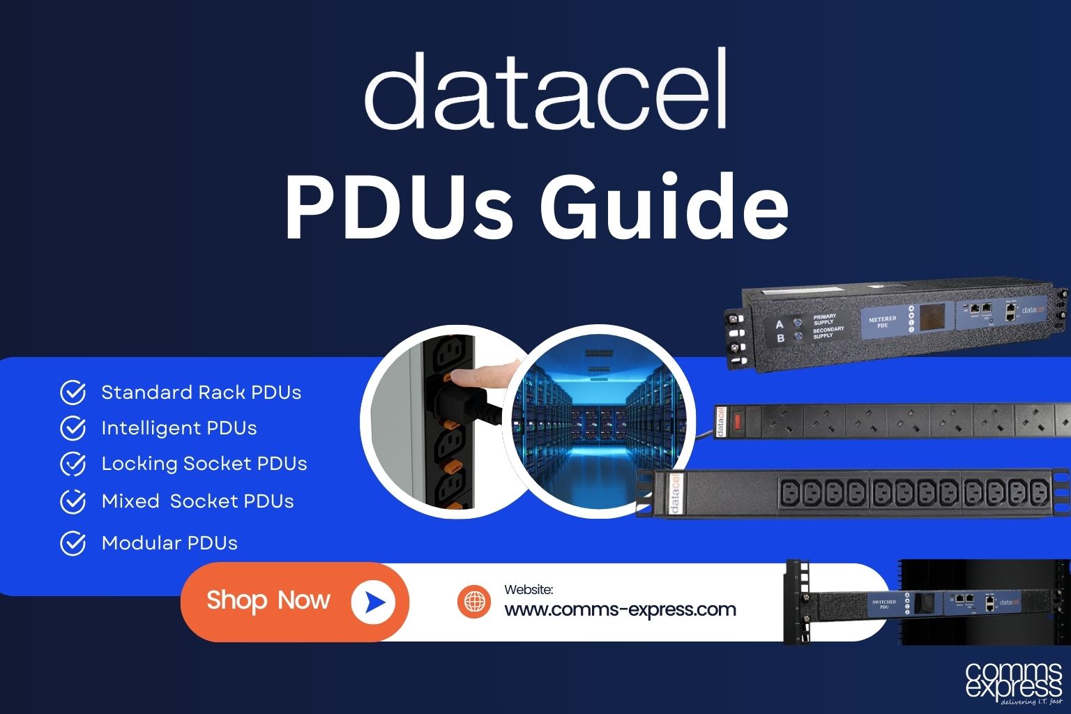 Datacel PDUs Banner