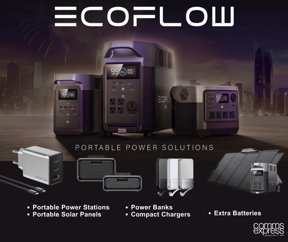 EcoFlow Power Solutions | Portable Power Stations, Solar Panels & More - Comms Express