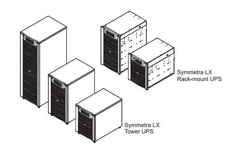 ymmetra LX Tower And Rack-Mount UPS